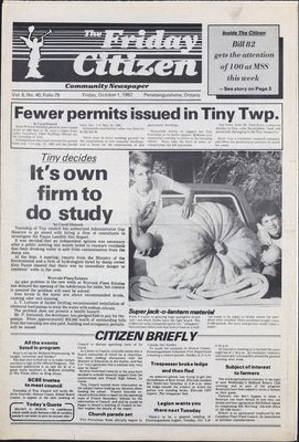 Penetanguishene Citizen (1975-1988), 1 Oct 1982