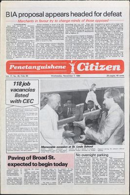 Penetanguishene Citizen (1975-1988), 7 Nov 1984