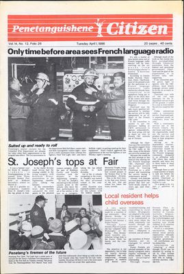 Penetanguishene Citizen (1975-1988), 1 Apr 1986