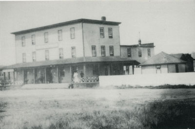 Postcard of a Hotel in Perry Township, 1900
