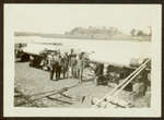 Five Unidentified Men at a Building Site