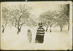 Clara McGorman in the Snow