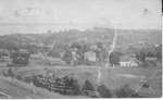 Postcard picture of view of Trenton, Ontario from Mt. Pelion