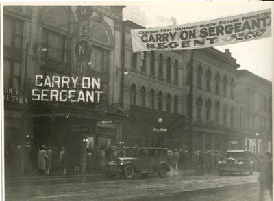 &quot;Carry on, Sergeant&quot; - Canada's First Mammoth Motion Picture Production