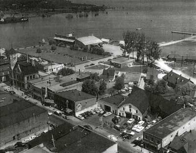 Aerial View of Downtown Trenton