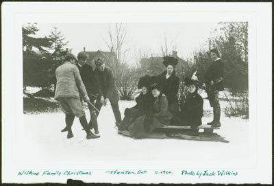 Wilkins Family Christmas c.1900