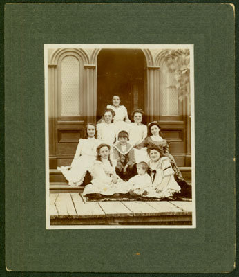 Unidentified Group of Well Dressed Children