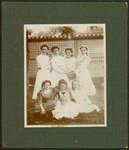 Unidentified Group of Well Dressed Young Girls