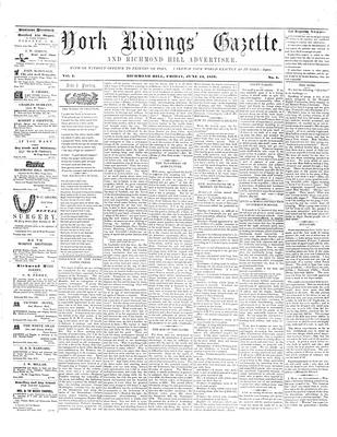 York Ridings' Gazette, 12 Jun 1857