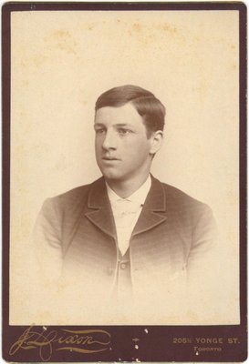 Photograph of a young man