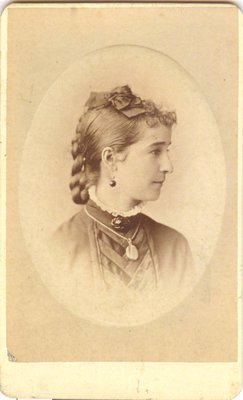 Portrait photograph of a young woman