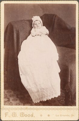 Photograph of baby girl Mirtle