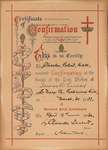 Certificate of Confirmation of Charles Robert Hall