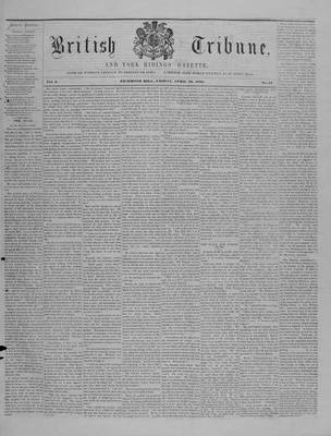 York Ridings' Gazette, 16 Apr 1858