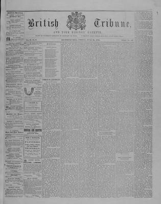 York Ridings' Gazette, 25 Jun 1858