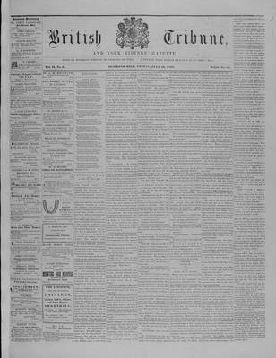 York Ridings' Gazette, 16 Jul 1858