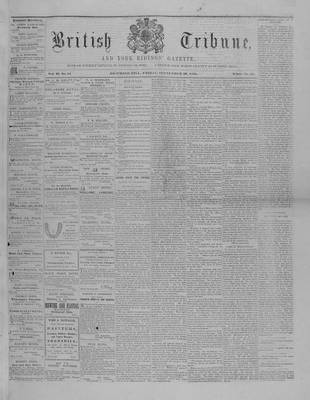 York Ridings' Gazette, 10 Sep 1858