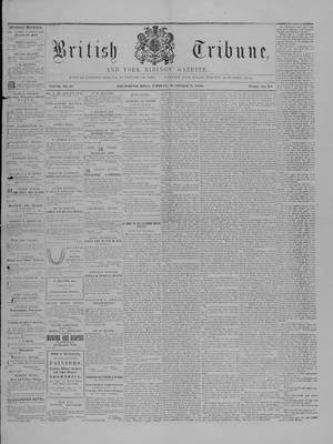 York Ridings' Gazette, 8 Oct 1858