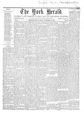 York Herald, 4 Nov 1859