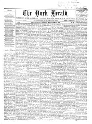 York Herald, 11 Nov 1859