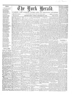 York Herald, 16 Dec 1859