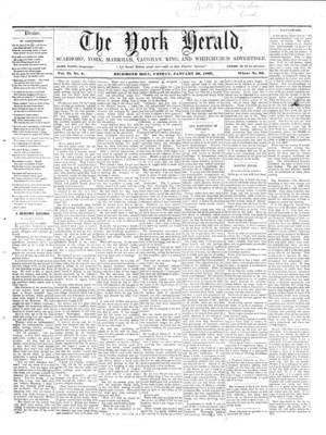 York Herald, 20 Jan 1860