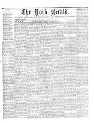 York Herald, 27 Jan 1860