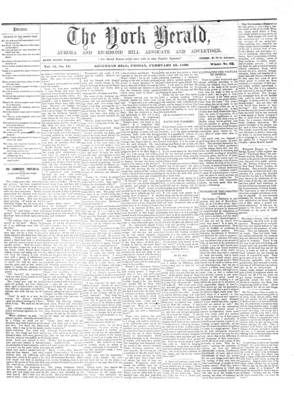 York Herald, 10 Feb 1860