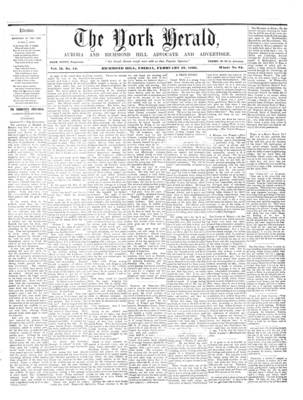 York Herald, 17 Feb 1860