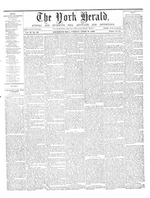 York Herald, 6 Apr 1860