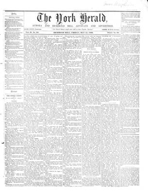 York Herald, 11 May 1860