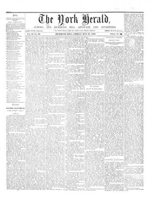 York Herald, 25 May 1860