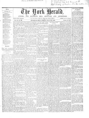 York Herald, 13 Jul 1860