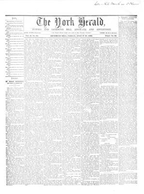 York Herald, 17 Aug 1860