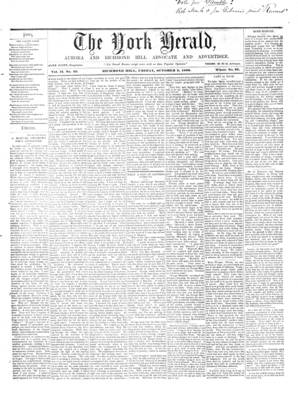 York Herald, 5 Oct 1860