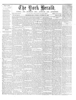 York Herald, 19 Oct 1860