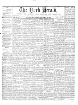 York Herald, 21 Dec 1860