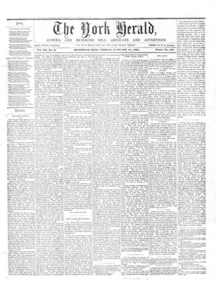 York Herald, 11 Jan 1861