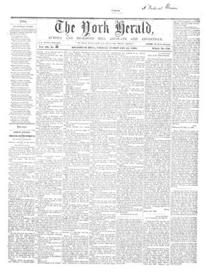 York Herald, 15 Feb 1861