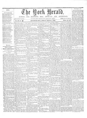 York Herald, 1 Mar 1861