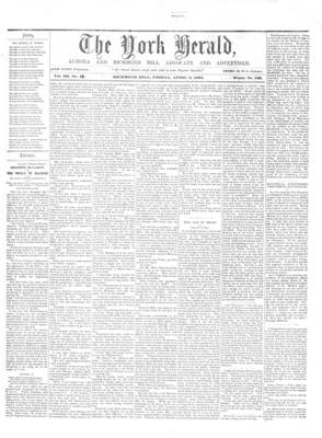 York Herald, 5 Apr 1861