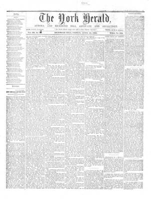 York Herald, 12 Apr 1861