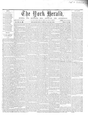 York Herald, 10 May 1861