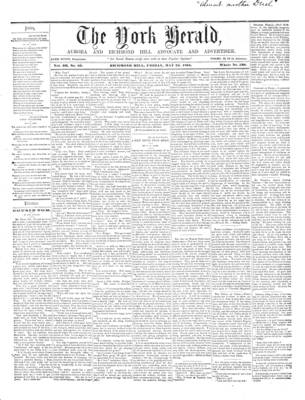 York Herald, 24 May 1861