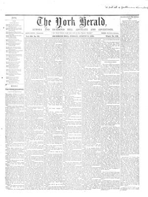 York Herald, 2 Aug 1861