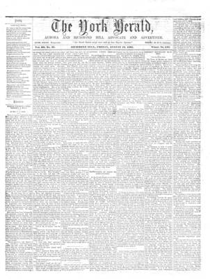 York Herald, 16 Aug 1861