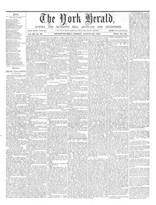 York Herald, 30 Aug 1861