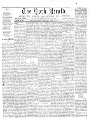 York Herald, 18 Oct 1861