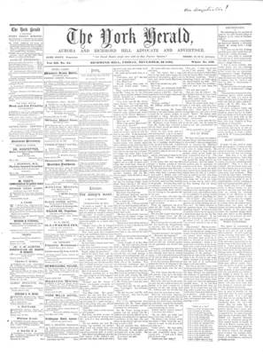 York Herald, 22 Nov 1861