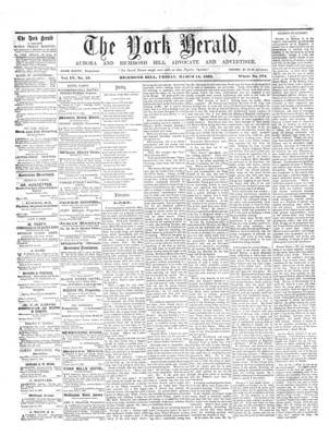 York Herald, 14 Mar 1862